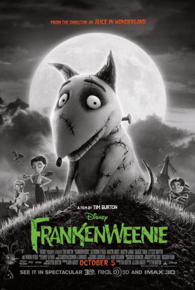 دانلود انیمیشن فرنکن‌وینی Frankenweenie با زیرنویس فارسی و پخش آنلاین